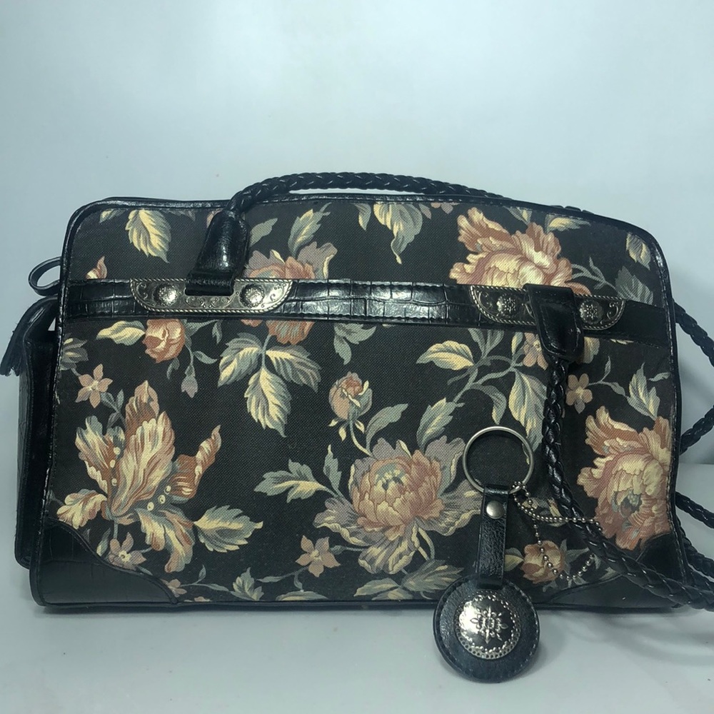 Vintage Floral Multi compartment purse